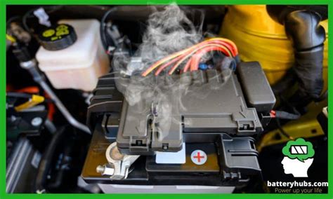 is a smoking car battery dangerous|Trouble Under the Hood: Why Is My Car Battery。